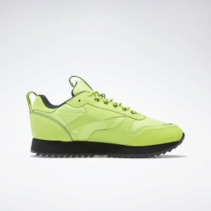 Adidasy Damskie Reebok Classic Leather Ripple Trail Głęboka Zielone/Szare PL 69WJQNA